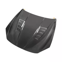 Capot avant double face en fibre de carbone pour BMW Série 6 F06 F12 F13 /M6 2012-2017 Capot avant de voiture