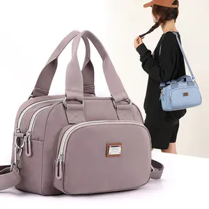Европейские тканевые сумки для покупок для женщин, новый стиль, модная нейлоновая сумка на плечо, Самые продаваемые сумки, женские сумки