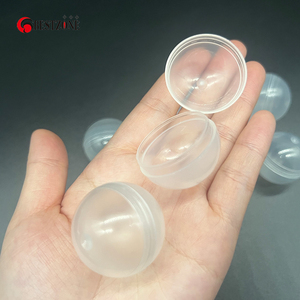 32mm of 3,2cm Transparante Speelgoedcapsule Bal Automaat Speelgoed Plastic Capsule Met Doorzichtige Boven- en Onderkant - Product Image 3