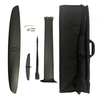 Planche de surf hydrofoil unisexe GUANYONG en aluminium et carbone, gonflable, haute vitesse, pour wing foil, surf et kitesurf, modèle 2100 GY1310