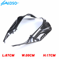 AKOSO Carénage latéral de réservoir de carburant entièrement fermé en fibre de carbone 3K 100% pour moto BMW S1000RR S1000R M1000RR 2019-2026
