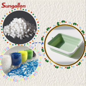 Dureté personnalisable de particules de TPE d'approvisionnement direct d'usine pour la représentation stable de moulage par injection dans les bassins se pliants - Product Image 3