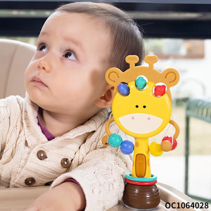 Hochet musical lumineux pour bébé avec ventouse puissante, jouet sensoriel Montessori pour 0-6 et 6-12 mois - Product Image 5