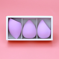 En gros 2021 livraison directe maquillage éponge boîte ensemble Superfine fond de teint mélange Blush correcteur yeux visage produits