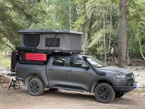 Campers Ligeros, Modernos e Impermeables de Aluminio para Camionetas Hilux, Navala, F150, F250, F350, para 2-3 Personas, Capacidad de Carga de 600 kg - Product Image 2