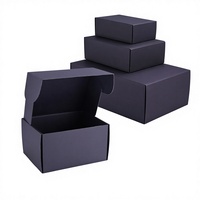 Boîtes d'expédition en carton écologiques et recyclables avec logo personnalisé pour chaussures et vêtements