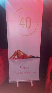 Custom Logo Color Adjustable Portable <b>Roll</b> Banner <b>Tool</b>-Free Assembly UV Print Aluminum Stand for Brand Exhibition Fair - Product Image 3