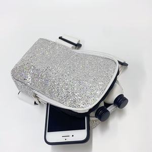 กระเป๋าใส่โทรศัพท์ขนาด8 ", กระเป๋าใส่โทรศัพท์ถึงต้นขาใช้ได้ทุกเพศกระเป๋าคาดขาแบบปรับสายได้สำหรับงานคาร์นิวัล - Product Image 3