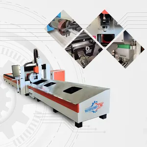 5 eksenli cnc lazer tüp kesme makinesi 3000w