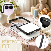 Nouvelle coque de téléphone en TPU 2D par sublimation pour Samsung Galaxy Z Flip 8 Z Fold 8, insert en aluminium vierge, impression personnalisée DIY, coque pliable