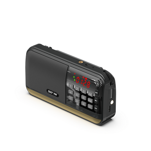 Reproductor de Música Inalámbrico Portátil, Batería de Litio Recargable, Radio FM 88-108MHz, Reproducción por USB/Tarjeta TF, Pantalla LED, V30 - Product Image 6