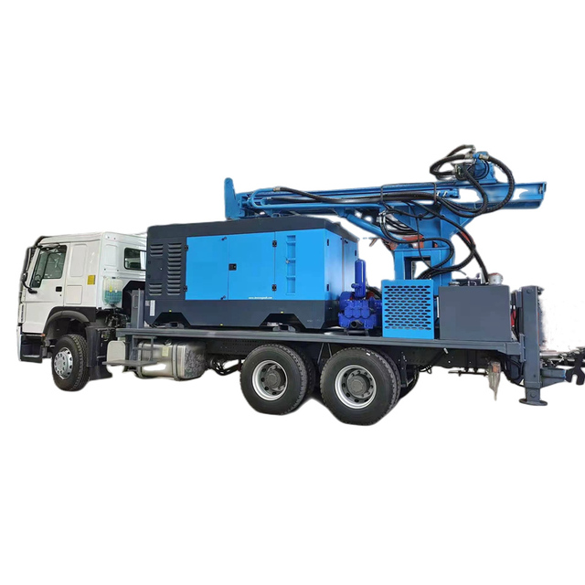 350 Meters Truck Mounted Water Well Drilling Rig Drilling Rig Machine
