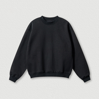 HETH141 Sweat-shirt à capuche décontracté en molleton de coton 350 g/m², coupe oversize, col rond, 17 couleurs disponibles, logo OEM, vente chaude pour l'hiver