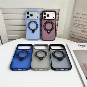 Coque de téléphone magnétique rotative de haute qualité pour iPhone 18 17 16 15 14 Pro Max, avec dos mat translucide givré - Product Image 2