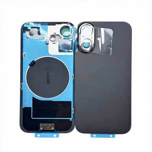 Replacement Full Assembly Mobile Phone Back Cover Frame Housing Purple Glass Small Parts Flip for 16 Mobile Phones