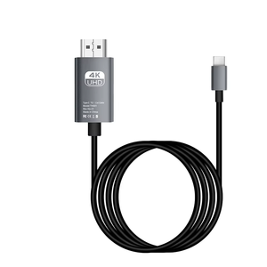 Adaptateur Type C vers Hdtv Câble Type C <span class=keywords><strong>4K</strong></span> 60Hz Câble convertisseur HDTV 2m pour convertisseur téléphone TV <span class=keywords><strong>Samsung</strong></span> MacBook - Product Image 1
