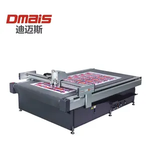 Otomatik besleyici Flatbed kağıt etiket yapışkan kesme makinesi dijital Pvc çizim kesici kalıp kesme makinesi