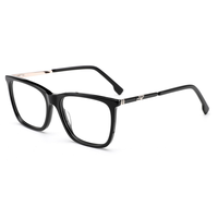 BONA Multiple Specifications Unisexe Feuille Lunettes Acétate Optique Lunettes Cadre Myopie Lentille Caractéristiques Acétate Adultes
