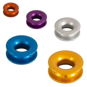 Anneau en aluminium pour voile, usinage CNC de précision, revêtement PTFE anodisé dur, faible friction, sur mesure 7x5, 10x7mm - Product Image 1