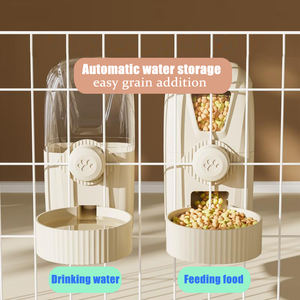 Distributeur d'eau automatique de grande capacité pour animaux de compagnie Cage suspendue en plastique sans BPA montée recharge automatique anti-déversement facile à nettoyer - Product Image 4