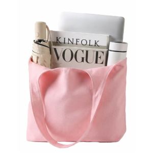 Sac en coton grande capacité en gros d'usine, sac fourre-tout en <span class=keywords><strong>toile</strong></span> personnalisé pour la promotion des magasins - Product Image 4