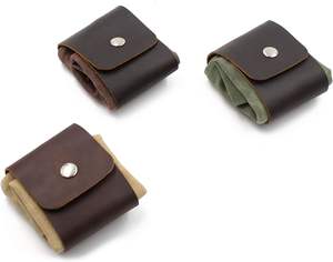 Groothandel Custom Logo Gewaxt <span class=keywords><strong>Canvas</strong></span> Lederen Tas Met Trekkoord Voor Gereedschap Buiten - Product Image 4