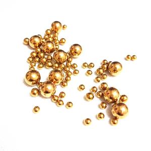 99.99% чистые медные маленькие твердые шарики подшипника 1,5 мм 2 мм 2,5 мм 3 мм латунный шарик с высоким качеством - Product Image 2