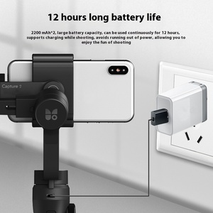 ไม้เซลฟี่กันสั่นอัจฉริยะ Funsnap Capture 2S Gimbal แบบสามแกน สำหรับสมาร์ทโฟน - Product Image 5