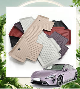 Tapis de voiture de luxe personnalisé SONSANG White Winter 5D, pièces automobiles, tapis de voiture universel toutes saisons en TPE, tapis de sol confortable et luxueux - Product Image 4