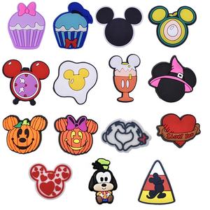 Venta caliente dibujos animados Disny Mickey Vinnie Mouse Donald encantos para zuecos PVC zapato decoración encantos disny zapato encantos <span class=keywords><strong>jibitz</strong></span> - Product Image 2