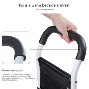 Medical Adjustable Bed Rail Handle Bedside Handrails Bed Rails for Elderly - Product Image 6