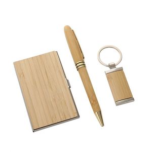 Juego de Regalo de Bolígrafo Personalizable con Diseño de Madera, Incluye Bolígrafo, Bloc de Notas, Caja de Regalo, Logotipo Promocional para Oficina - Product Image 6