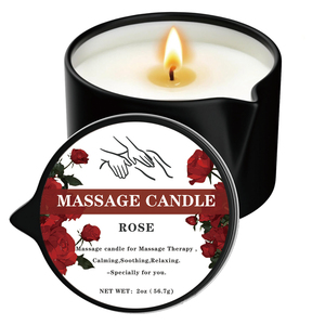 Ensemble <span class=keywords><strong>de</strong></span> 12 bougies <span class=keywords><strong>de</strong></span> <span class=keywords><strong>massage</strong></span> - Bougies d'aromathérapie relaxantes en cire <span class=keywords><strong>de</strong></span> soja à basse température - Product Image 3