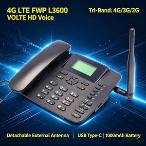 Téléphones mobiles et fixes GW3600B 2G/3G/4G avec gros boutons, fonction FM et volume mains libres haute définition - Product Image 2
