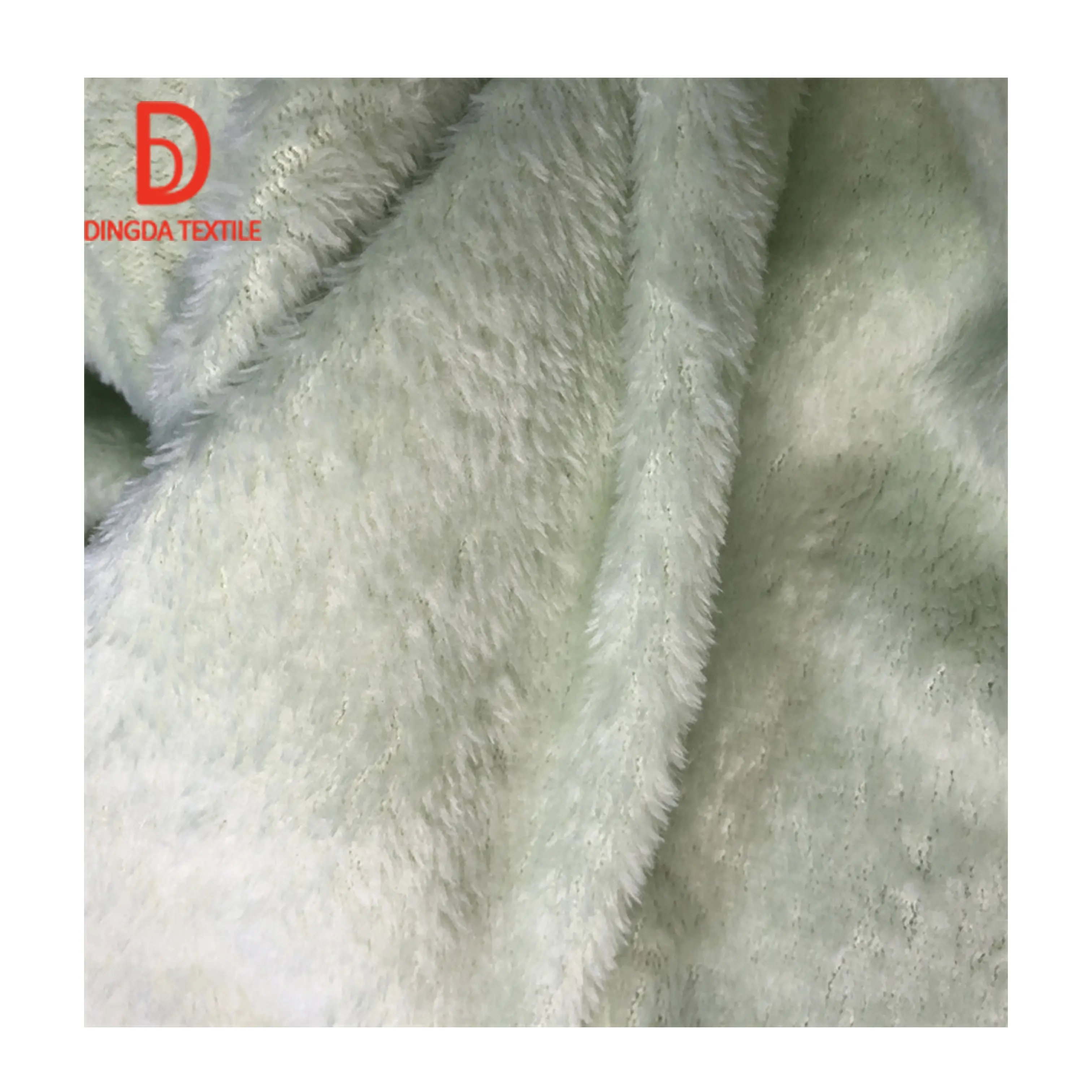 Manufacturers direct imitation rabbit flannel super soft home textile fabric automotive interior plush fabric