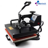 Presse à chaud Millantech Combo 5 en 1, machine de transfert thermique par sublimation pour vêtements, tasses, plaques, presse à chaud 5 en 1
