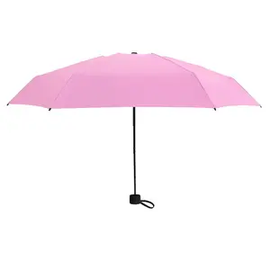 防水双折叠雨伞防紫外线太阳和雨晴雨伞定制 logo 广告伞