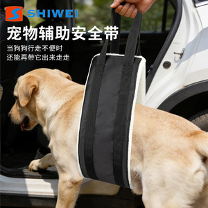 Harnais et laisse de transport pour chien Shiwei, en nylon noir, durable, confortable et facile à nettoyer, pour petits chiens - Product Image 3