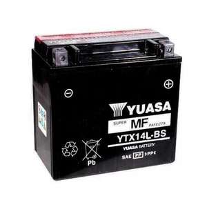 Batterie de moto Yuasa YTX14L-BS 12V 12Ah sans entretien - Product Image 1