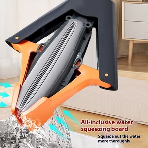 Free Sample Absorbent <strong>Mop</strong> Hands-Free Floor Cleaning with <strong>PVA</strong> Sponge Washable and Foldable Squeeze <strong>Mops</strong> - Product Image 4