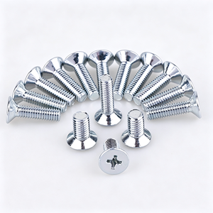 Oferta Especial: Tornillo de Cabeza Avellanada Phillips de Acero al Carbono Grado 4.8 GB819.1, Galvanizado en Zinc, Suministro Directo de Fábrica, Múltiples Unidades - Product Image 5