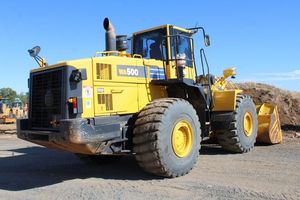 Pala cargadora de ruedas usada KOMATSU de alta calidad, fabricada en Japón, original, a la venta, en el momento de la venta, en el momento de la venta - Product Image 5