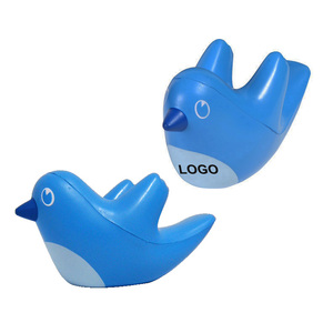 Promotional Gift Stress Relief Balls Flying Bird Soft Squeezable Fidget Toy Animal Bird Shape PU Foam Decoration
