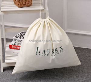 Bolsa de Algodón Blanca Personalizada con Cordón, Reciclable y Versátil para Bolsos de Mano, Libros, Manualidades, Pegatinas, Marcos de Fotos - Product Image 2