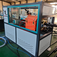 Máquina para Tubería Corrugada de Plástico TONGSANHEGU de 50 mm, Línea de Producción de Extrusión de Tubería HDPE DWC de 40-110 mm
