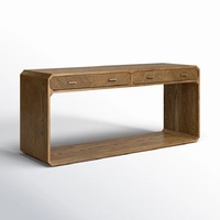Mobilier de maison bureau d'entrée table d'appoint table console en bois pour salon
