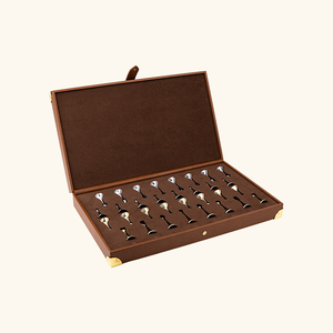 Boîte décorative de luxe en cuir et bois pour échecs, certifiée <span class=keywords><strong>SABER</strong></span>, pour la décoration de bureaux, hôtels et maisons d'hôtes en Arabie Saoudite, Émirats Arabes Unis, Qatar, et pour la vente en gros. - Product Image 2
