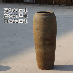 Bocaux en céramique Vintage à grande échelle Guesthouse Restaurant Modèle <span class=keywords><strong>Chambre</strong></span> Vase Branches séchées Pot - Product Image 3