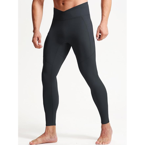 กางเกงเลกกิ้งสำหรับผู้ชายกางเกงโยคะผ้าสแปนเด็กซ์/ ผ้าโพลีเอสเตอร์แห้งเร็วระบายอากาศได้ดีแฟชั่นผลิตในปากีสถาน - Product Image 5