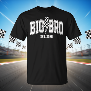 Camiseta Big Bro Est 2026 con diseño de rayo, camiseta promocional - Product Image 3